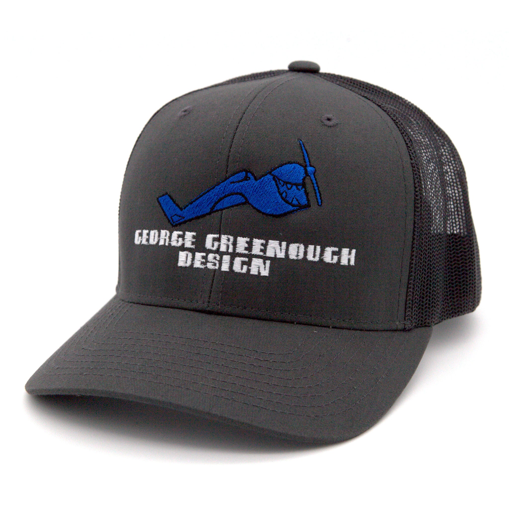 Greenough Trucker Hat - Grey/Blue