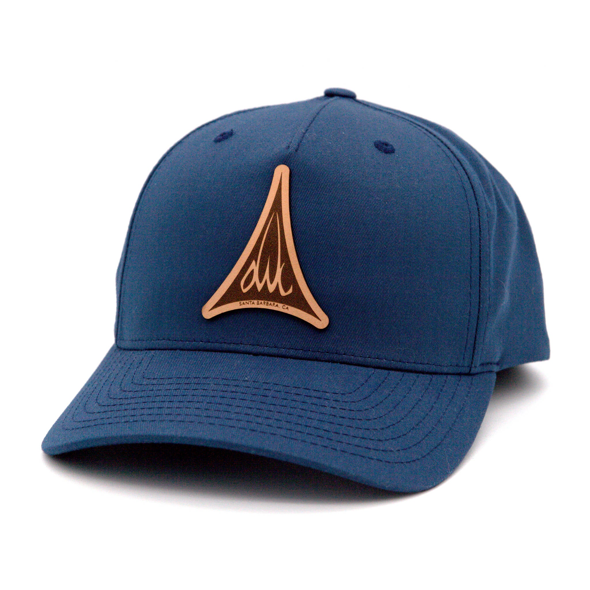 Owl Surfboards Leather Patch Snapback Hat