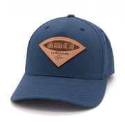 Santa Barbara Surf Shop Leather Patch Snapback Hat