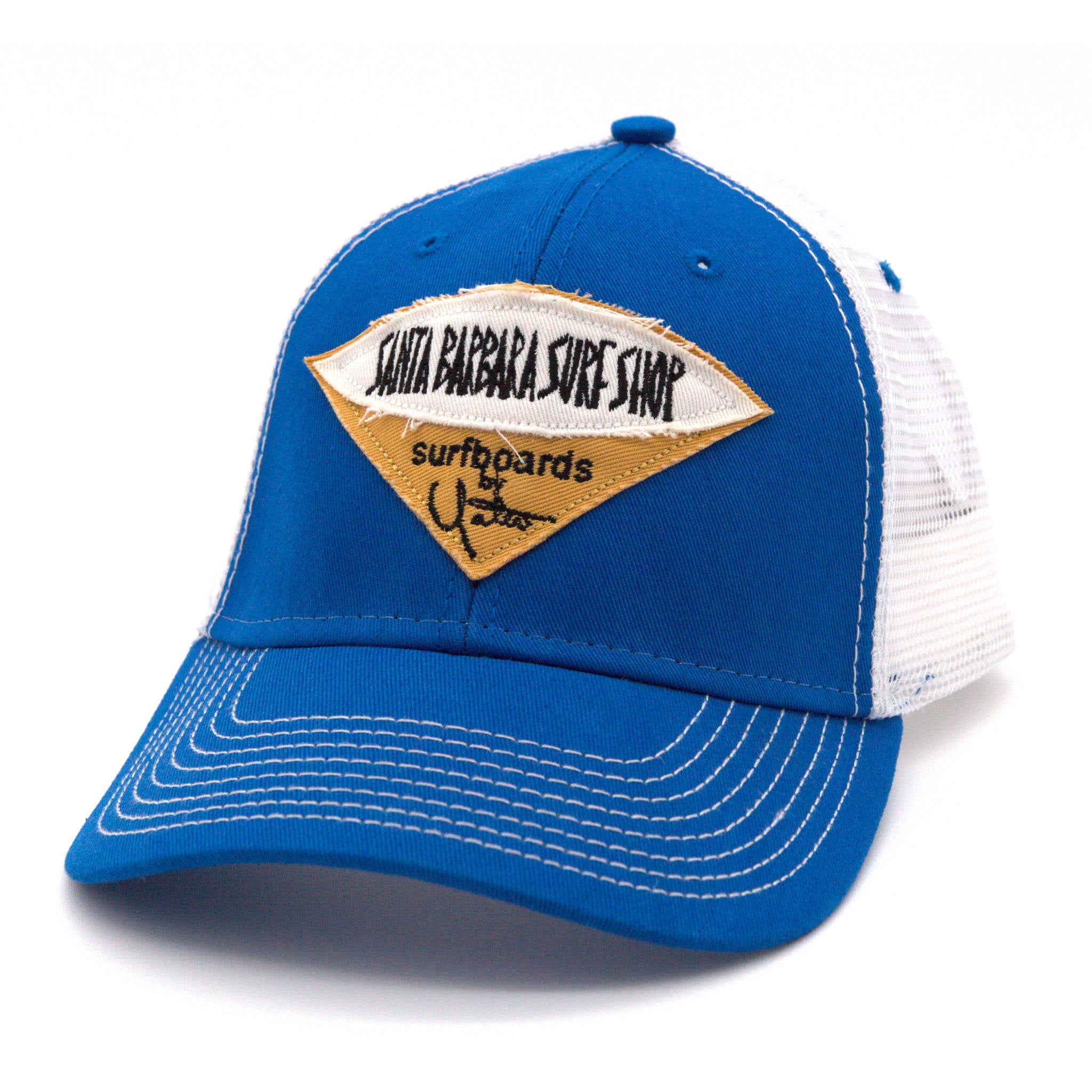 Santa Barbara Surf Shop Twill Patch Trucker Hat