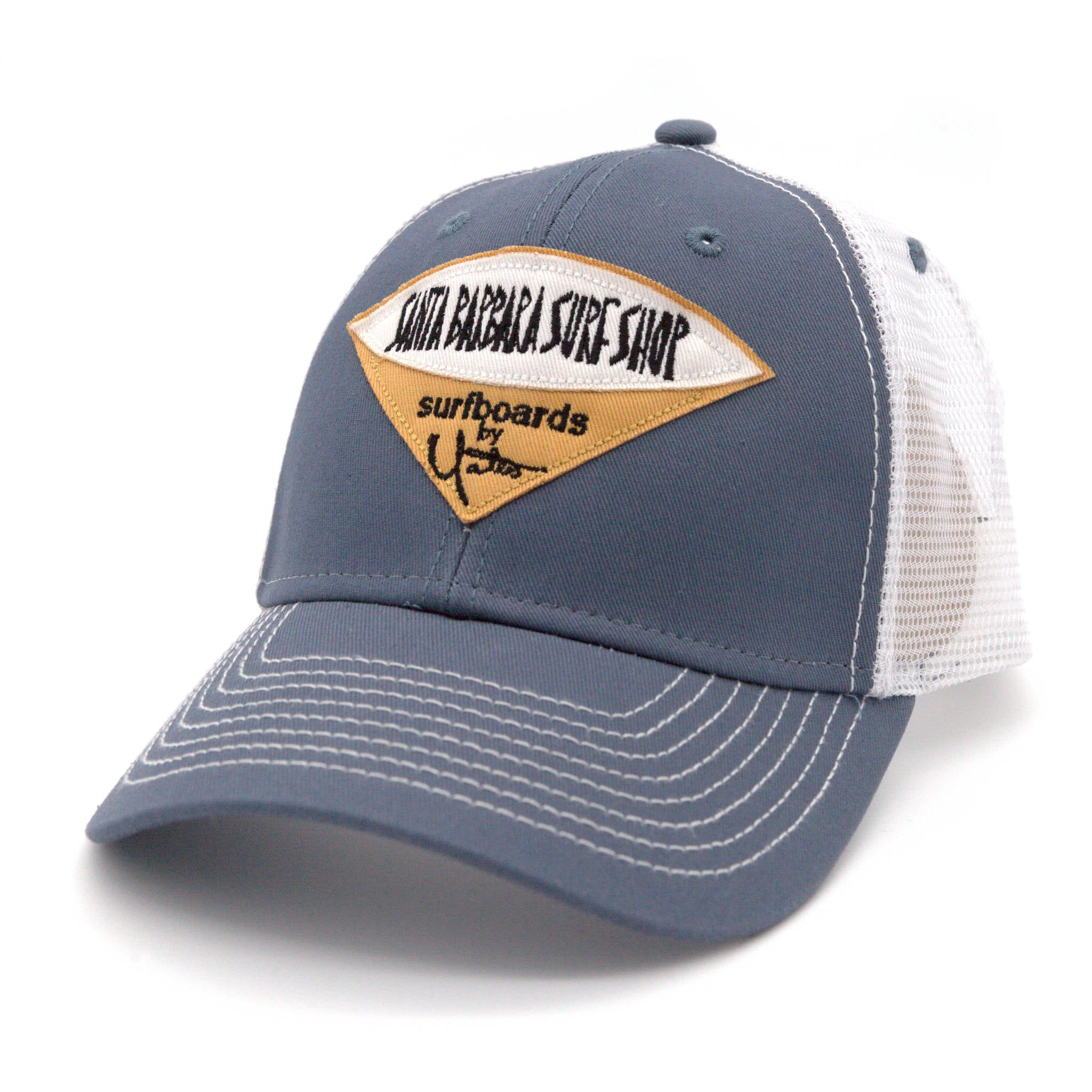 Santa Barbara Surf Shop Twill Patch Trucker Hat