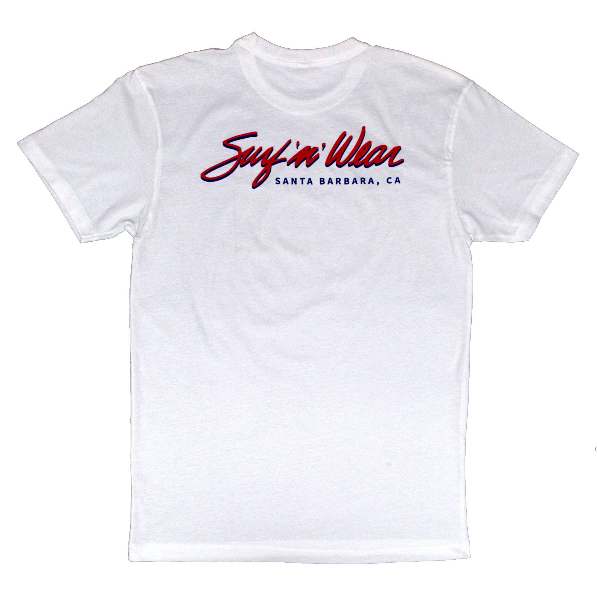 Surf N' Wear Script Short Sleeve T-Shirt - White