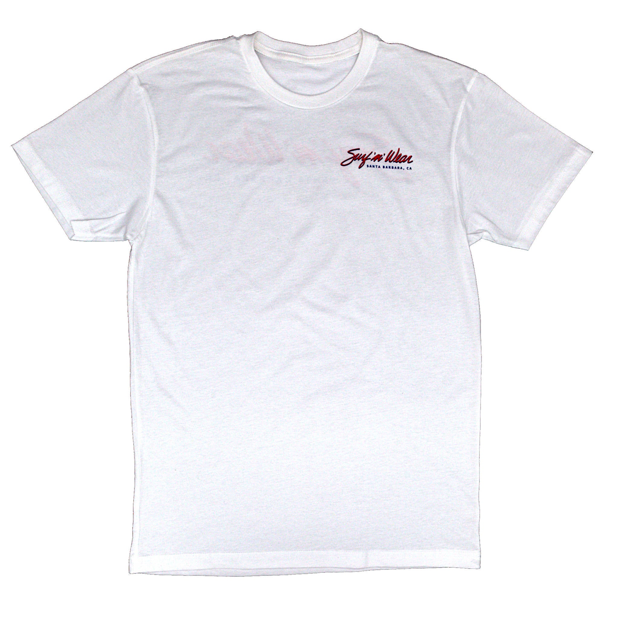 Surf N' Wear Script Short Sleeve T-Shirt - White