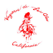 Vaqueros de las Olas Classic Sticker - Rust