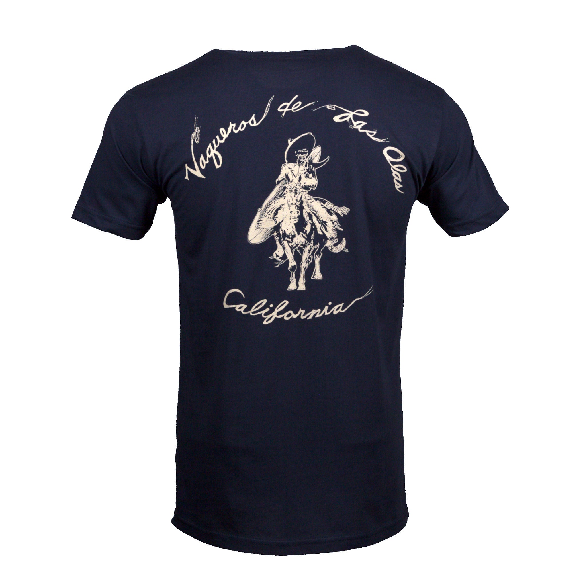 Vaqueros de las Olas Short Sleeve T-Shirt - Indigo