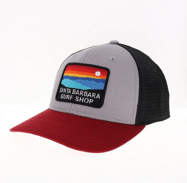 Santa Barbara Surf Shop Ocean Sunset Trucker Hat