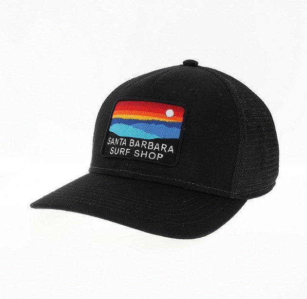 Santa Barbara Surf Shop Ocean Sunset Trucker Hat