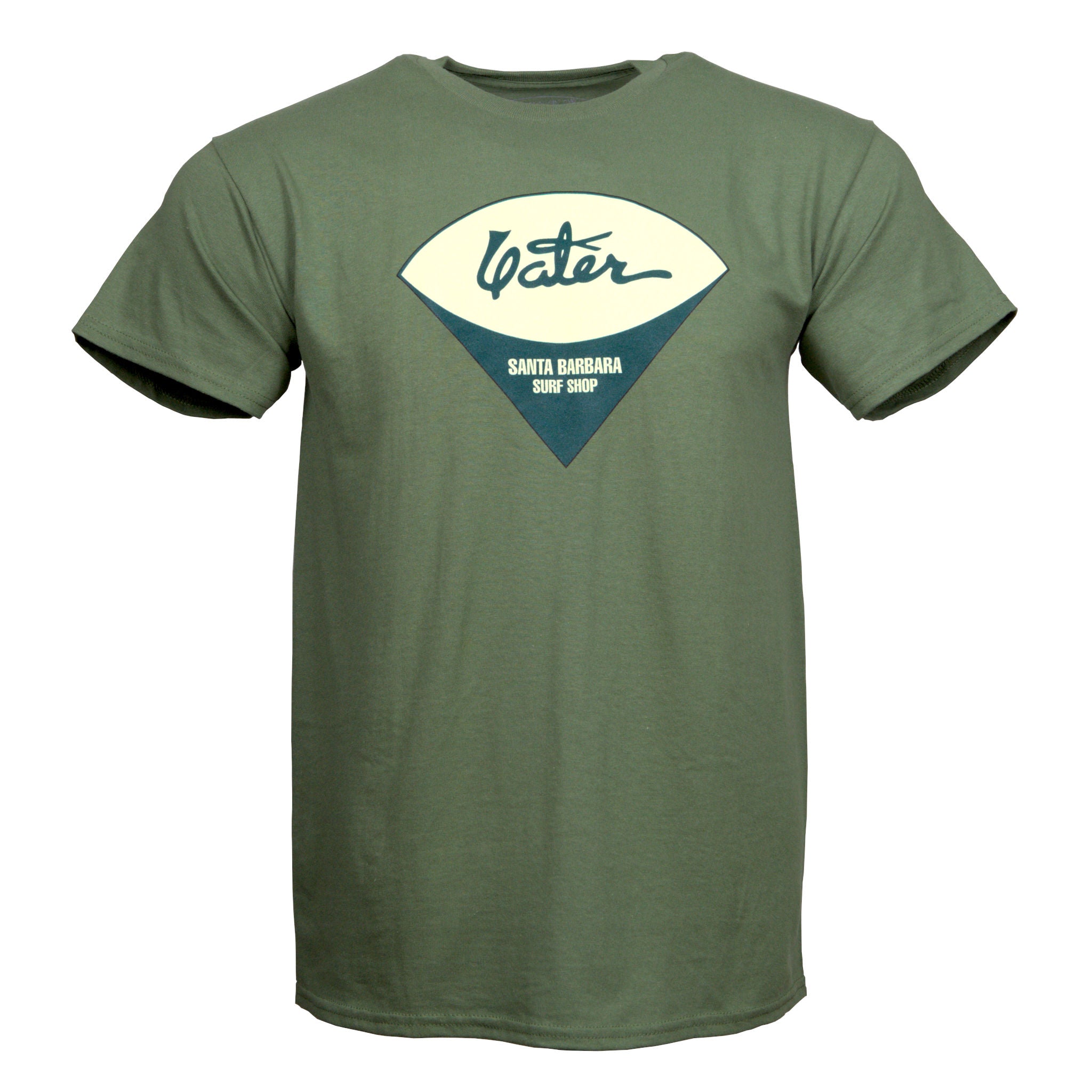 Yater Surfboards Bosch & Apocalypse Now Short Sleeve T Shirt - Military Green