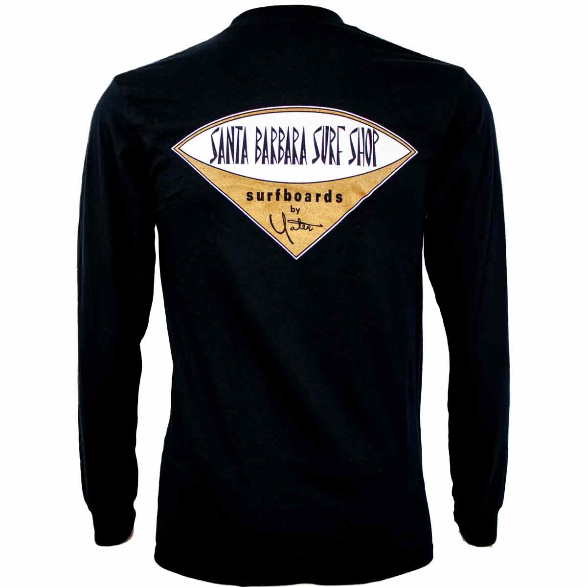 Long Sleeve T-Shirt Santa Barbara Surf Shop Logo - Surf N' Wear Beach House Online