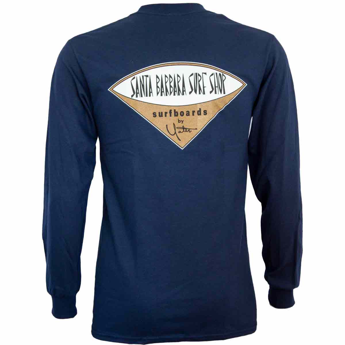 Long Sleeve T-Shirt Santa Barbara Surf Shop Logo - Surf N' Wear Beach House Online