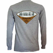 Long Sleeve T-Shirt Santa Barbara Surf Shop Logo - Surf N' Wear Beach House Online