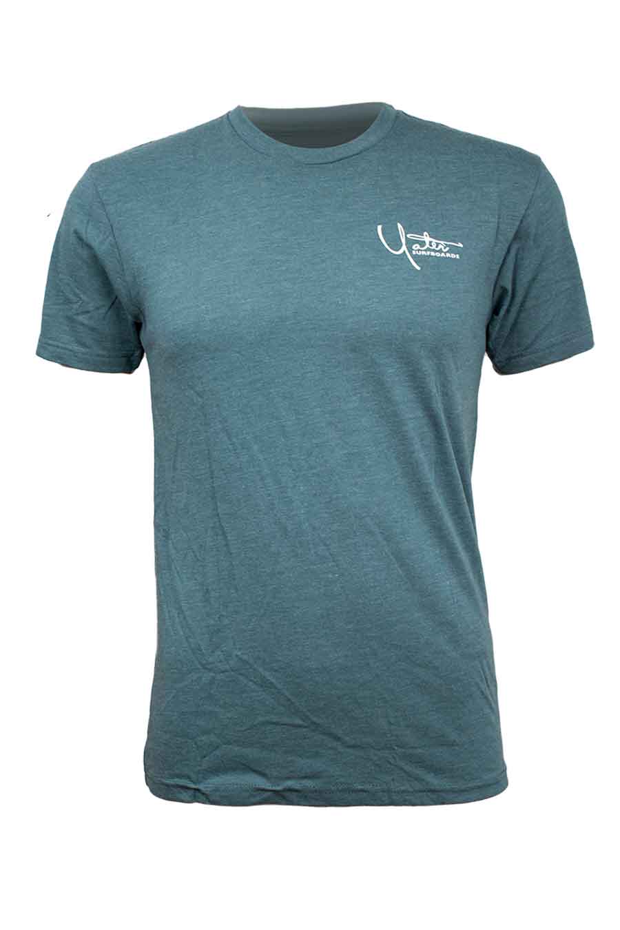 Short Sleeve T-Shirt One-Color Distressed Santa Barbara Surf Shop Logo - Surf N' Wear Beach House Online