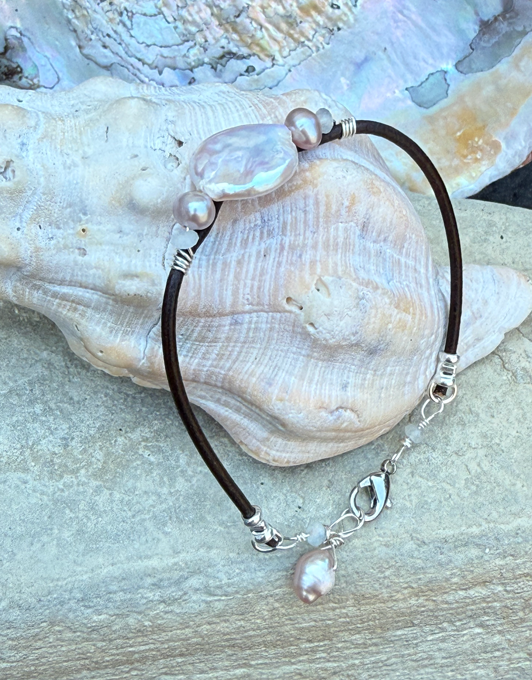 Coin Pearl Bracelet