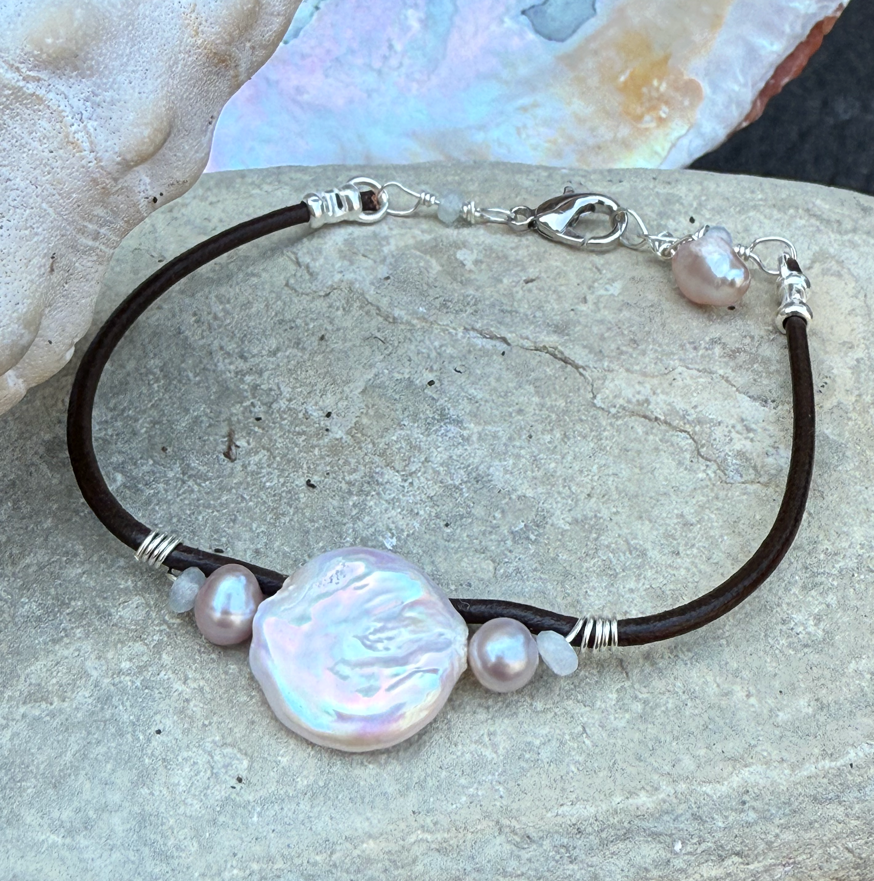 Coin Pearl Bracelet