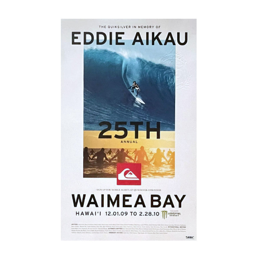 Eddie Would Go 25th Annual Commemorative Poster