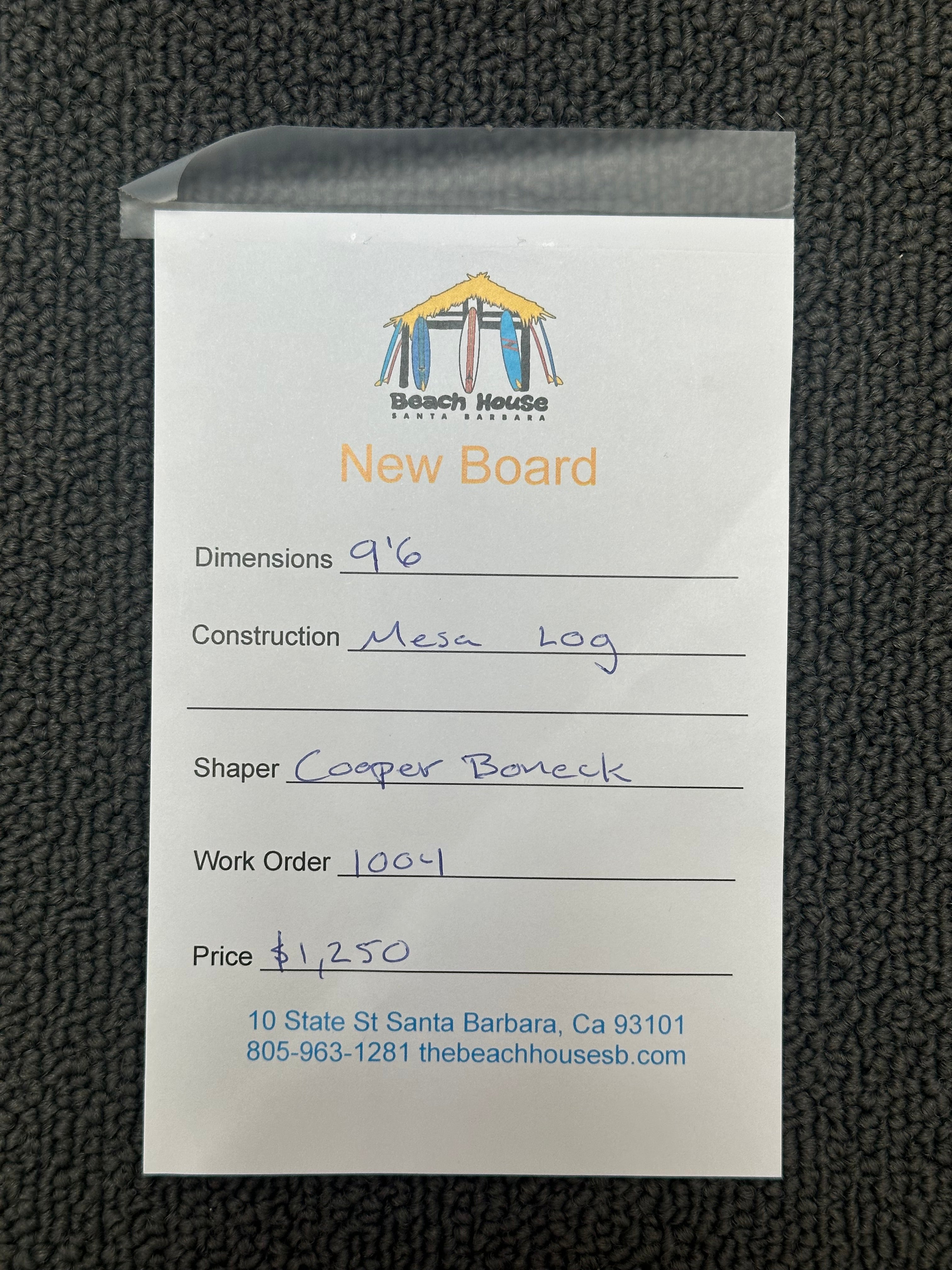 Mesa | 9'6" Log