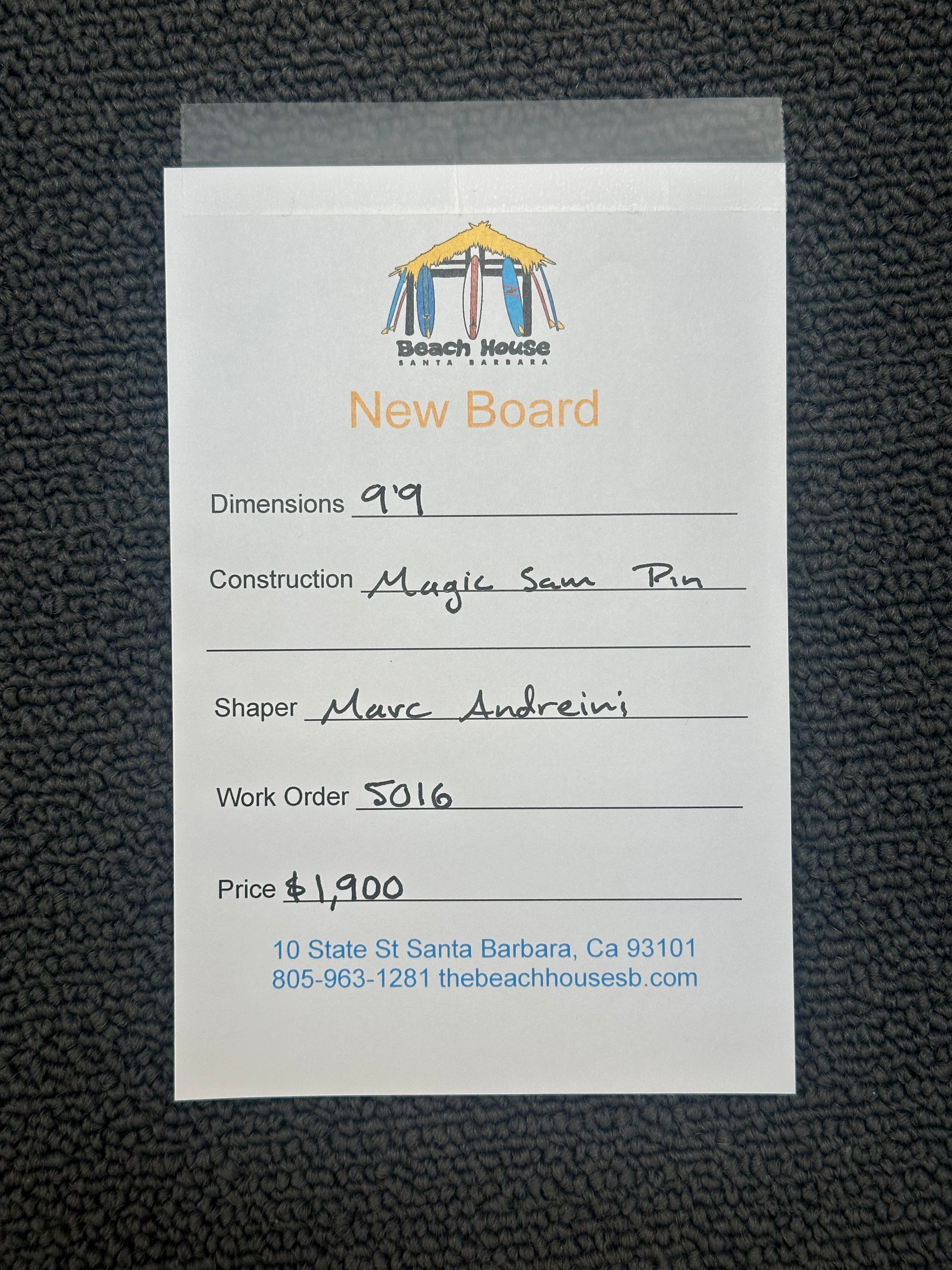 Andreini | 9'9" Magic Sam