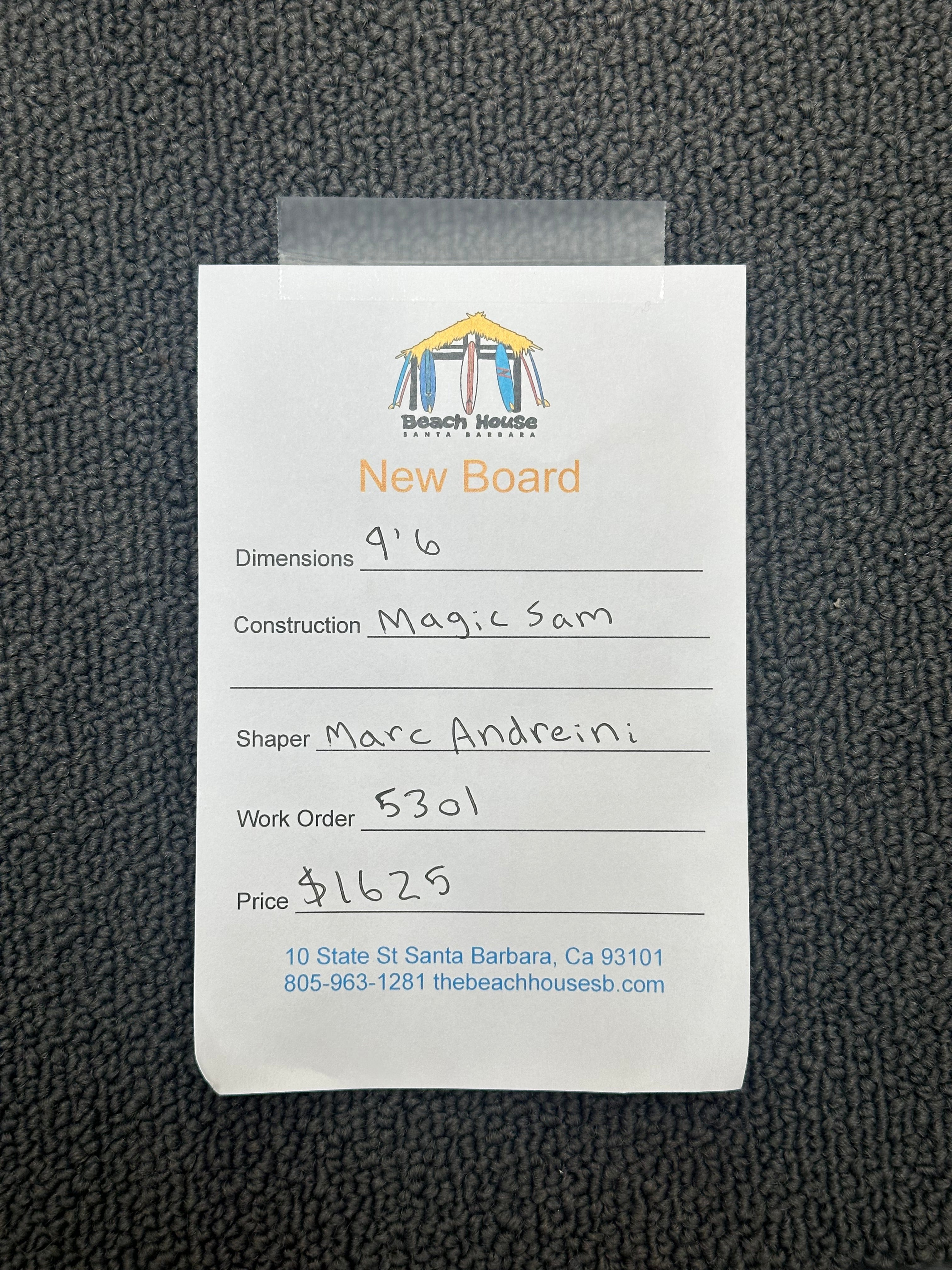 Andreini | 9'6" Magic Sam