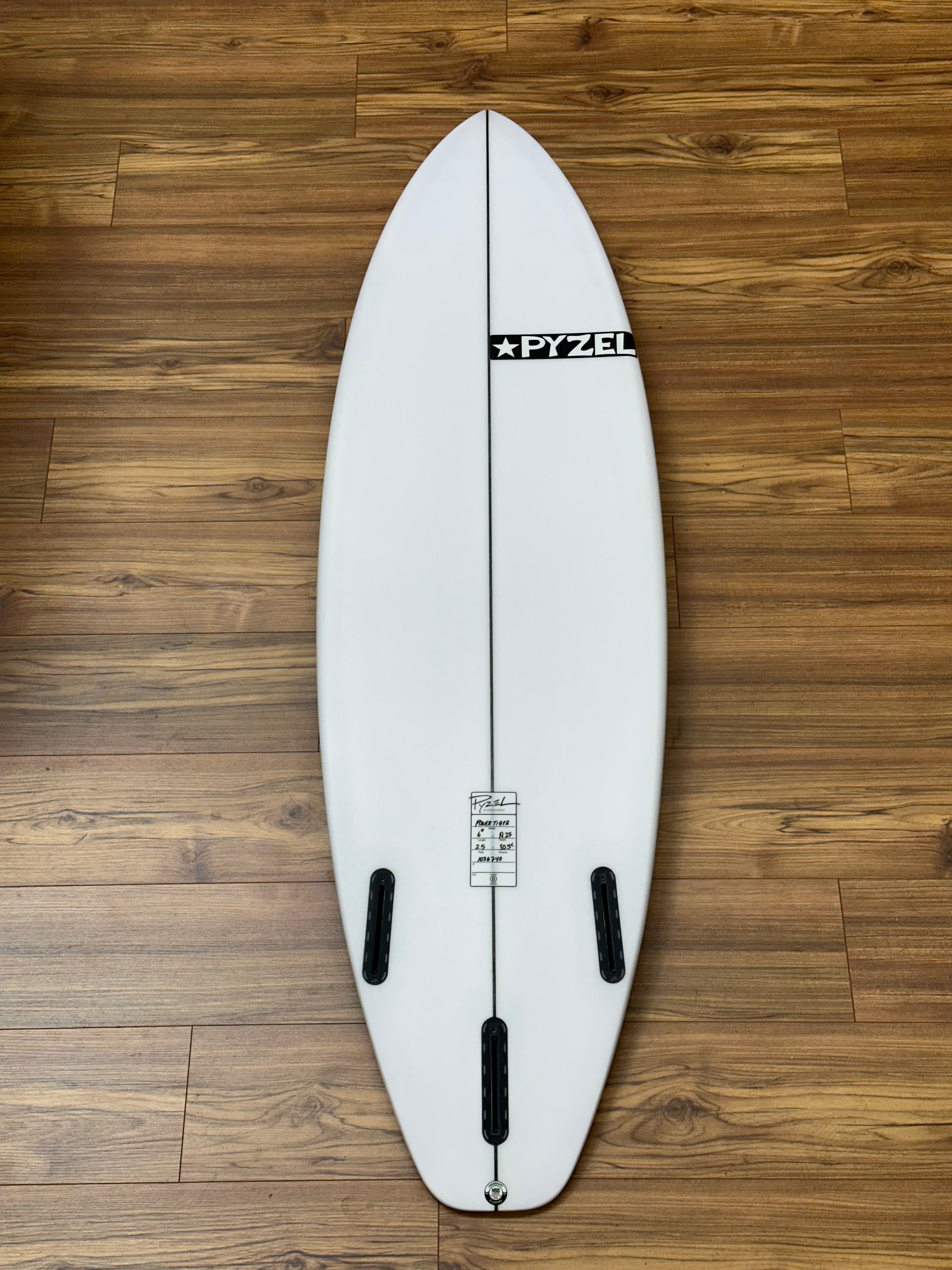 サーフィン・ボディボード Surfboard Pyzel Power Tiger Pyzel | 6'0