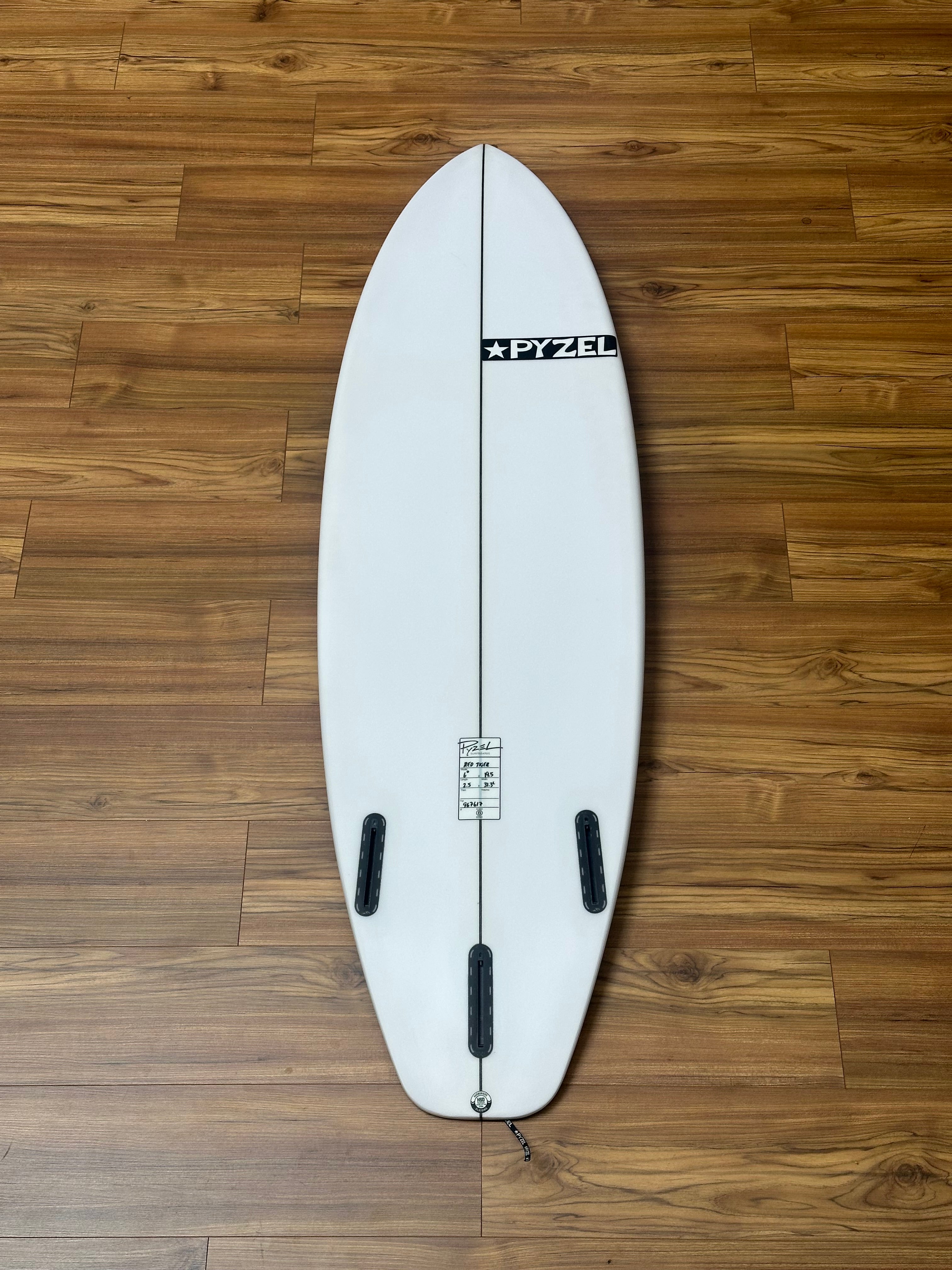 Pyzel | 6'0" Red Tiger