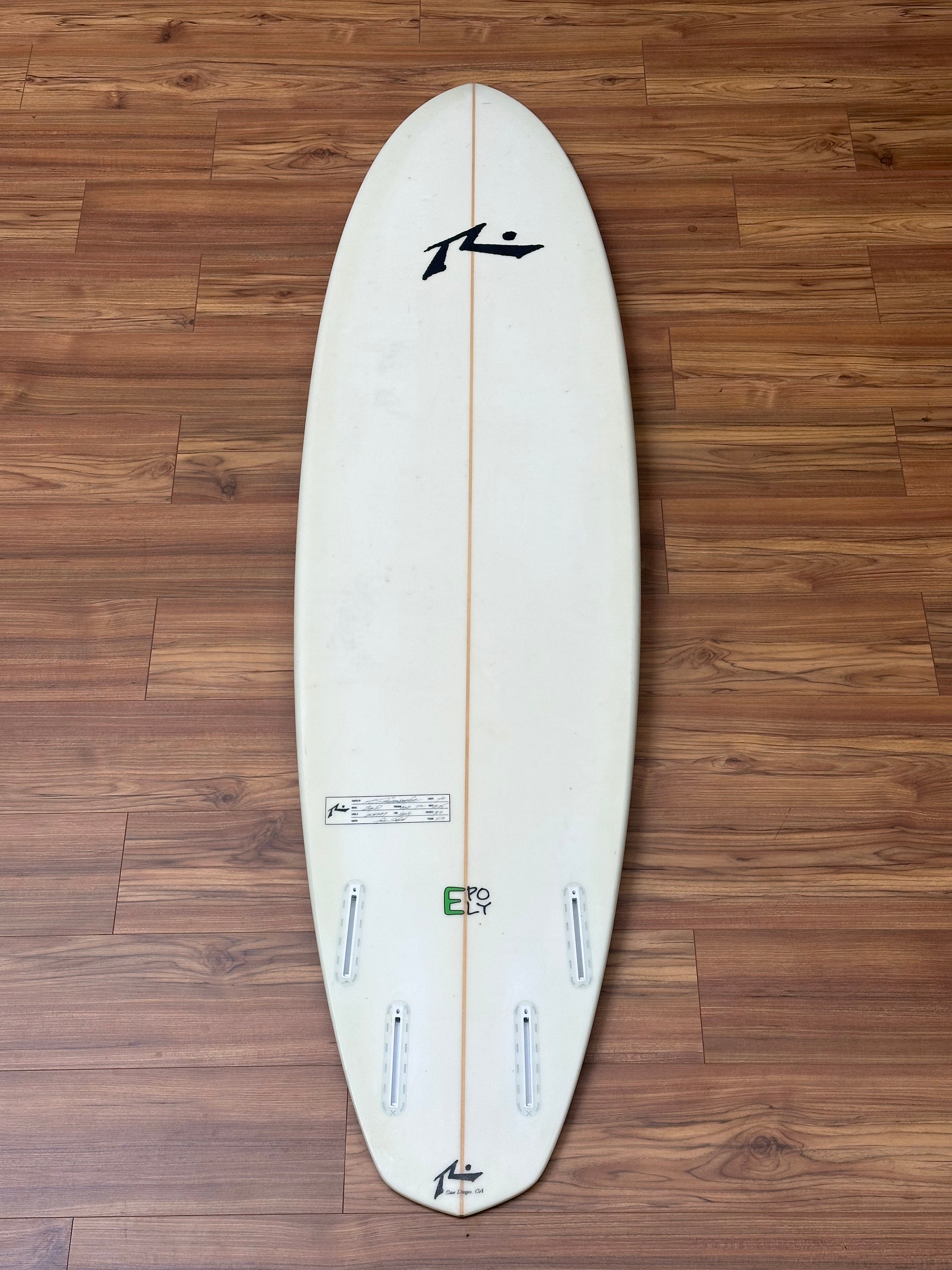 Rusty | 7'2" Big D - Used Surfboard