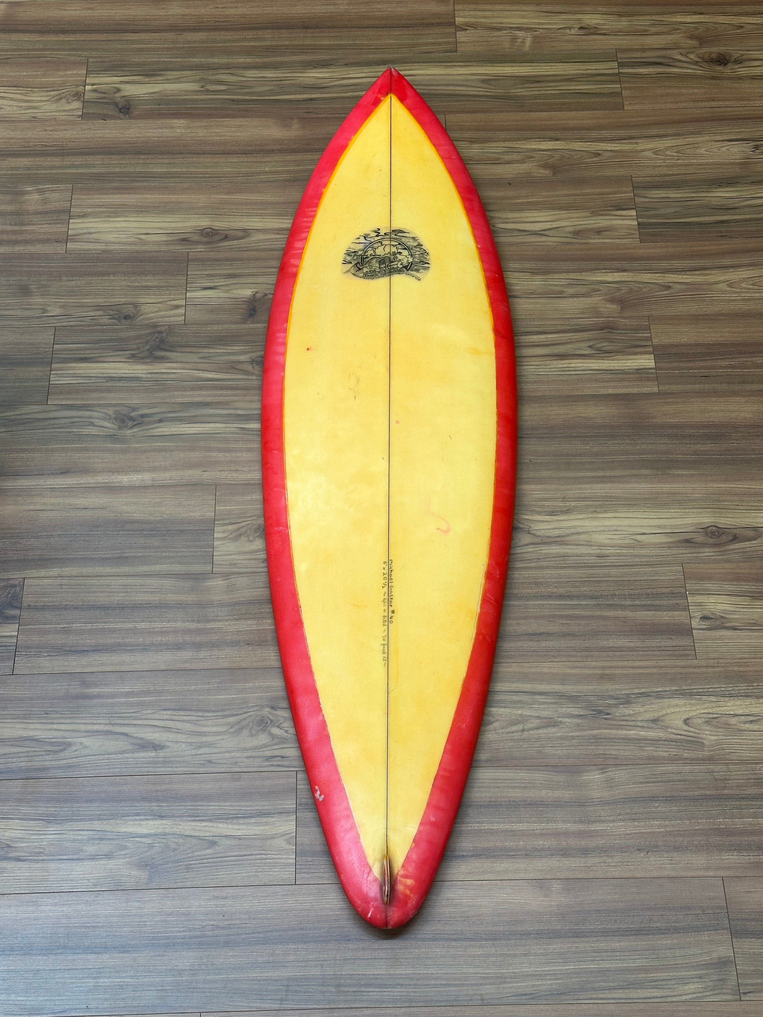 420 Board | 6'0" Single Fin - Used Surfboard