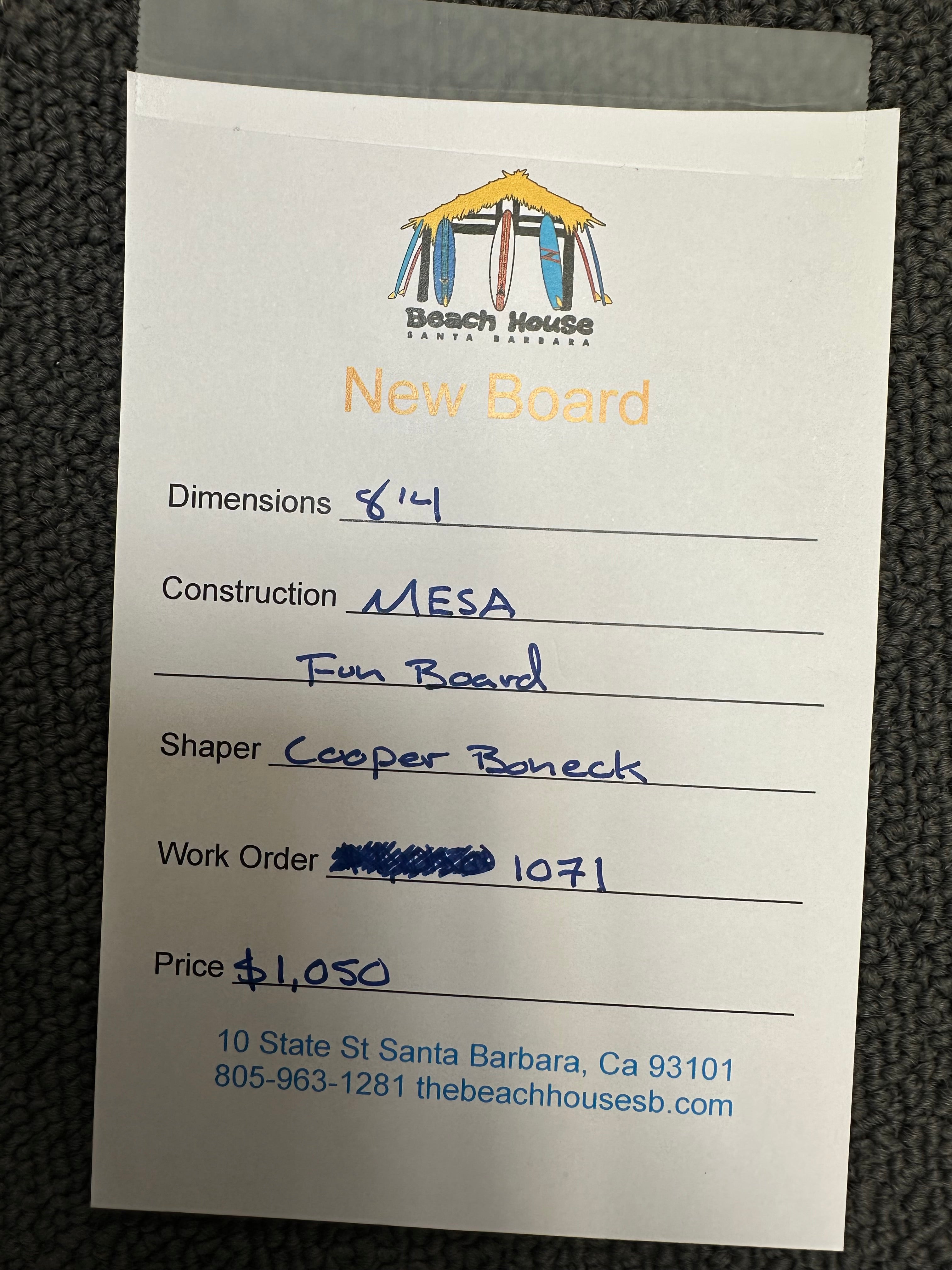 Mesa | 8'4" Fun Shape