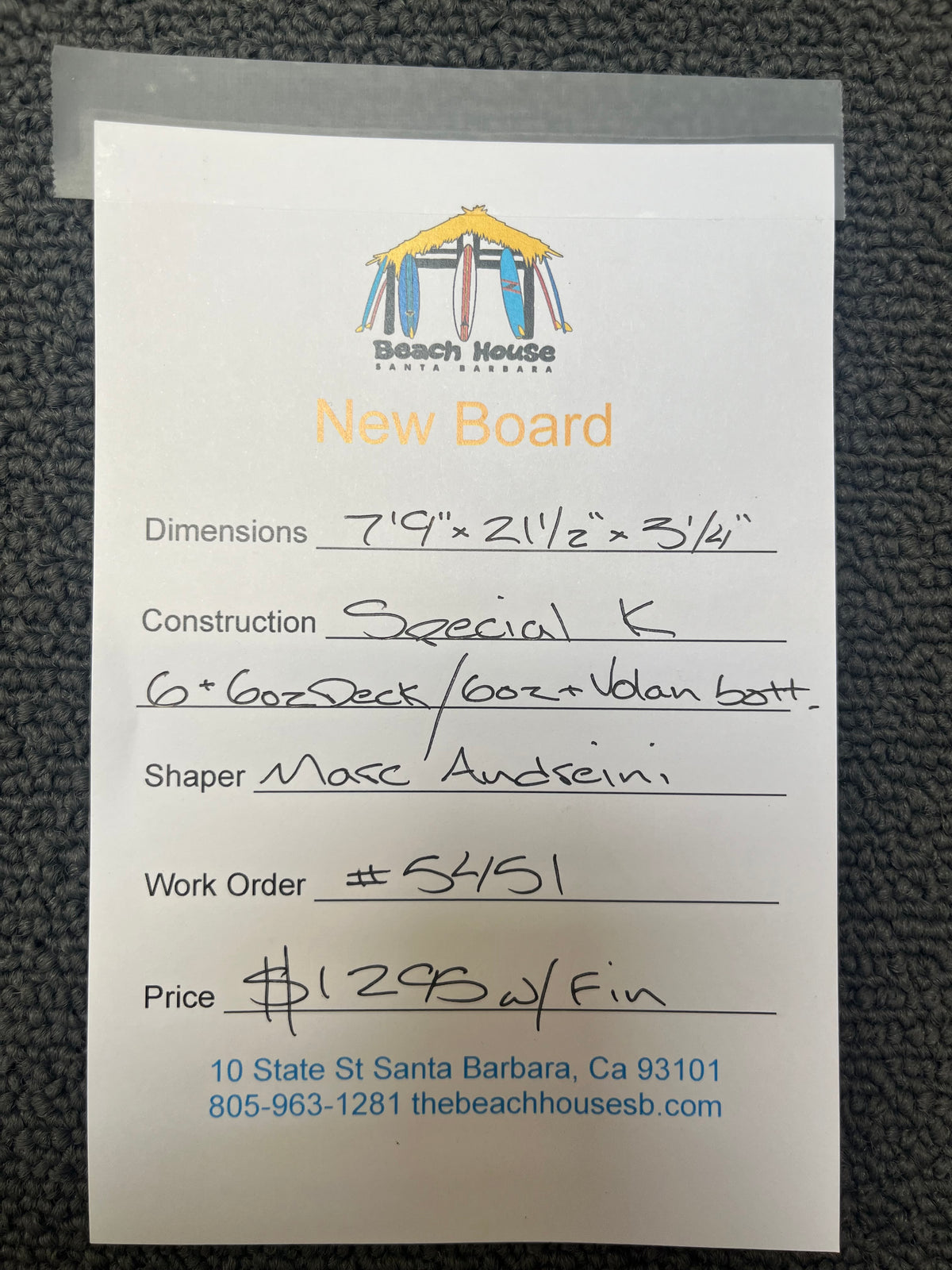 Andreini | 7'9" Special K