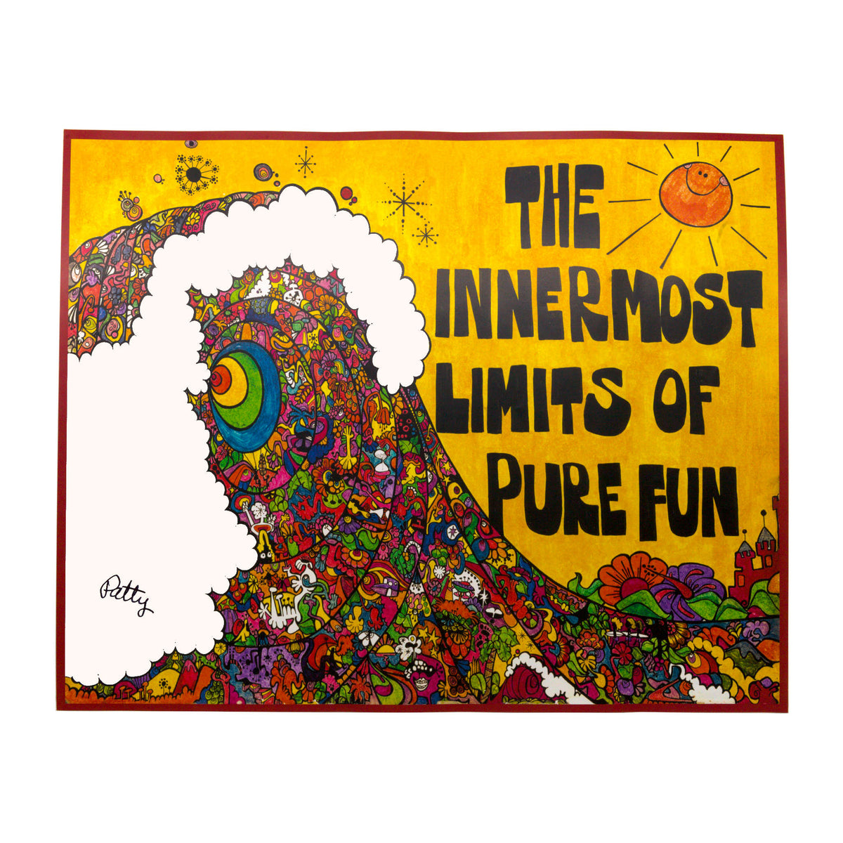 The Innermost Limits of Pure Fun Poster - Signed By Patty Irons