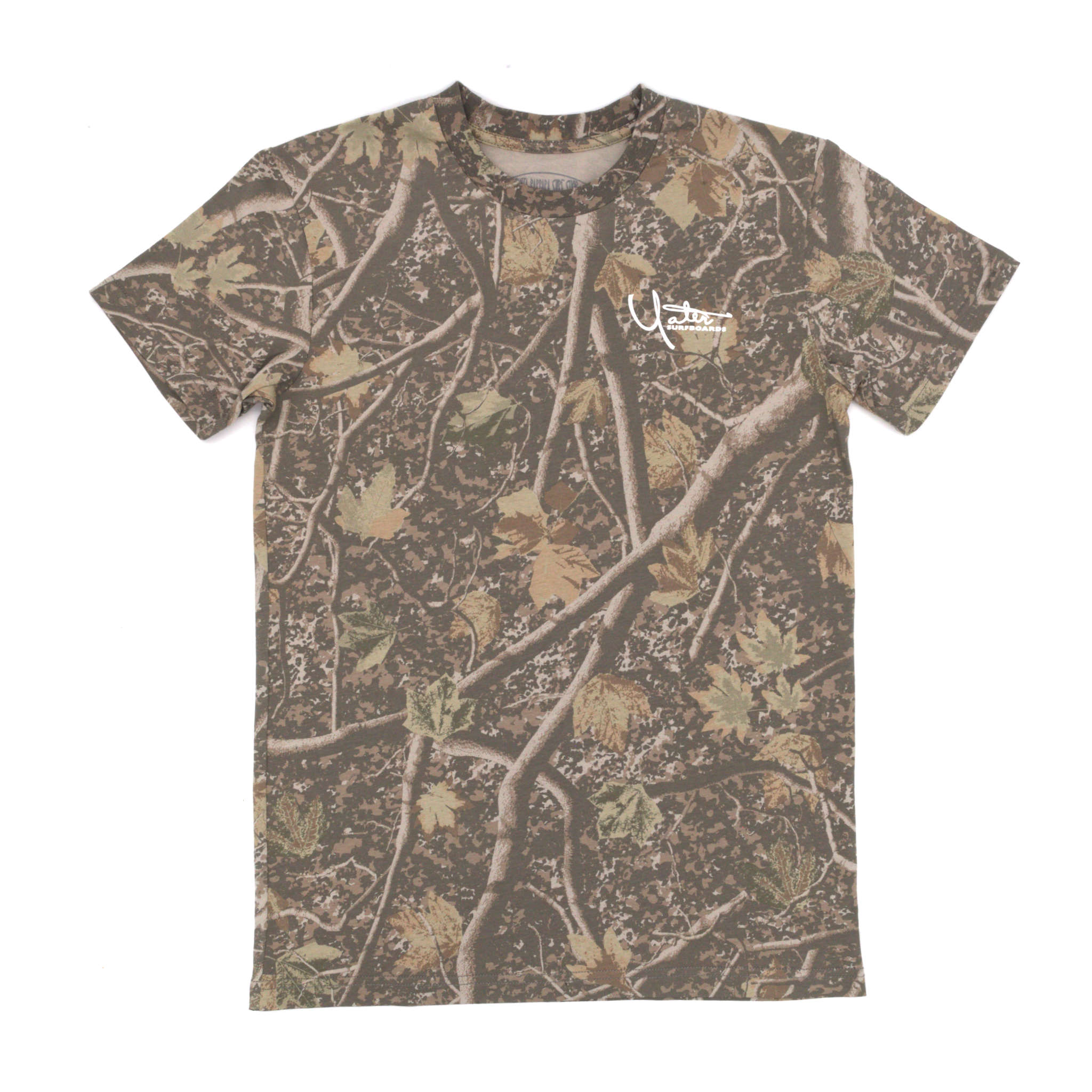 Santa Barbara Surf Shop Distressed Camo Short Sleeve T-Shirt
