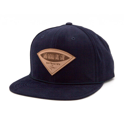 Santa Barbara Surf Shop Leather Patch Corduroy Hat