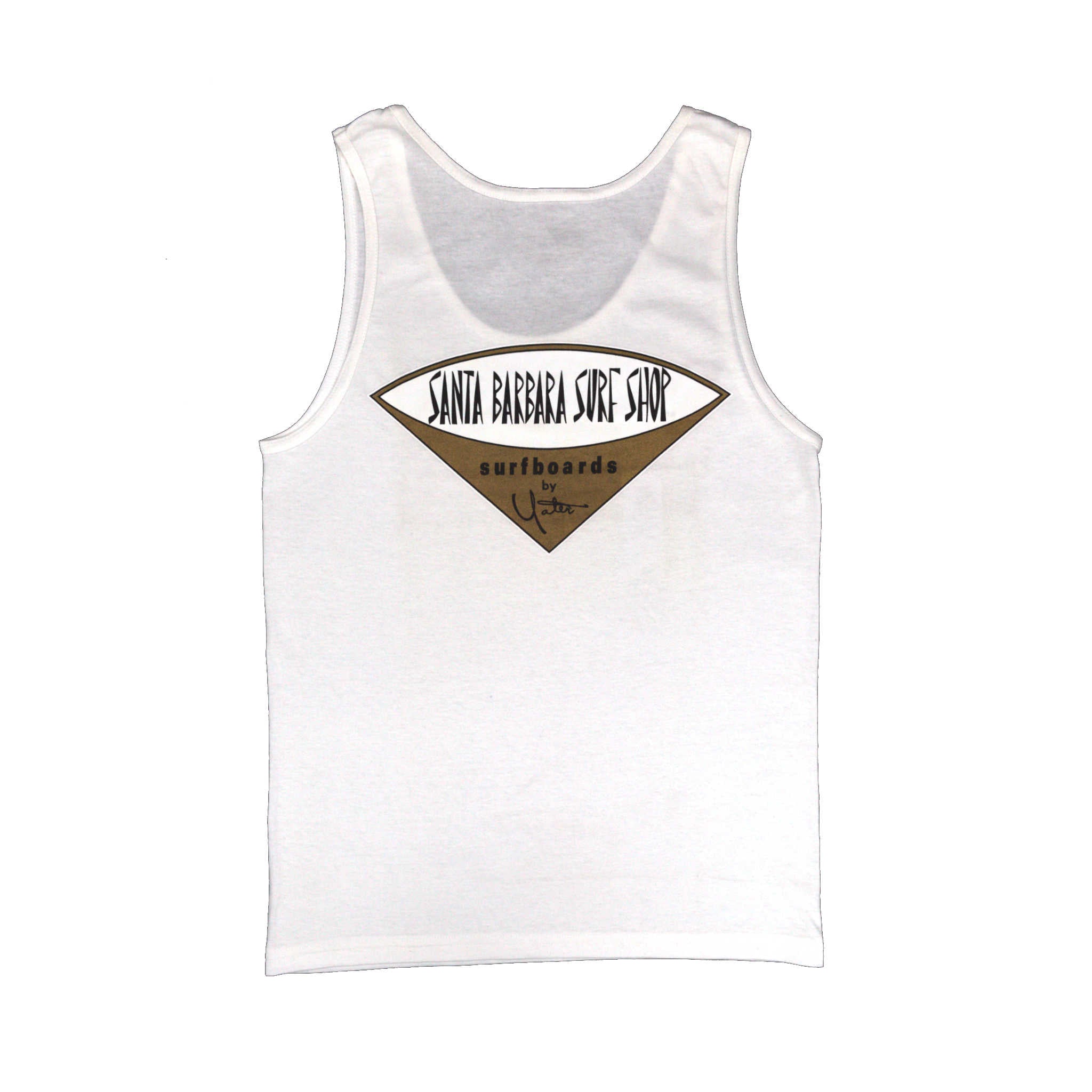 トップス theredthread S stamp bare tops white Santa Barbara Surf Shop Tank Top – Surf N' Wear Beach House