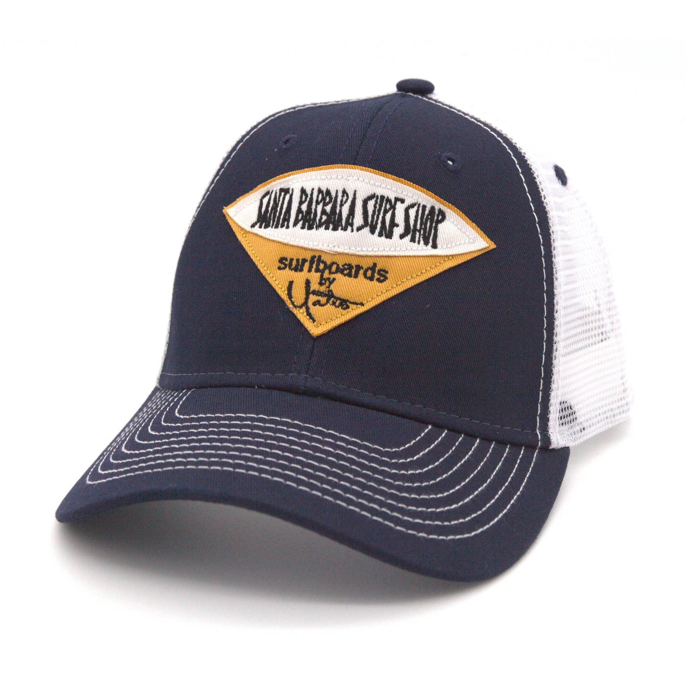 Santa Barbara Surf Shop Twill Patch Trucker Hat