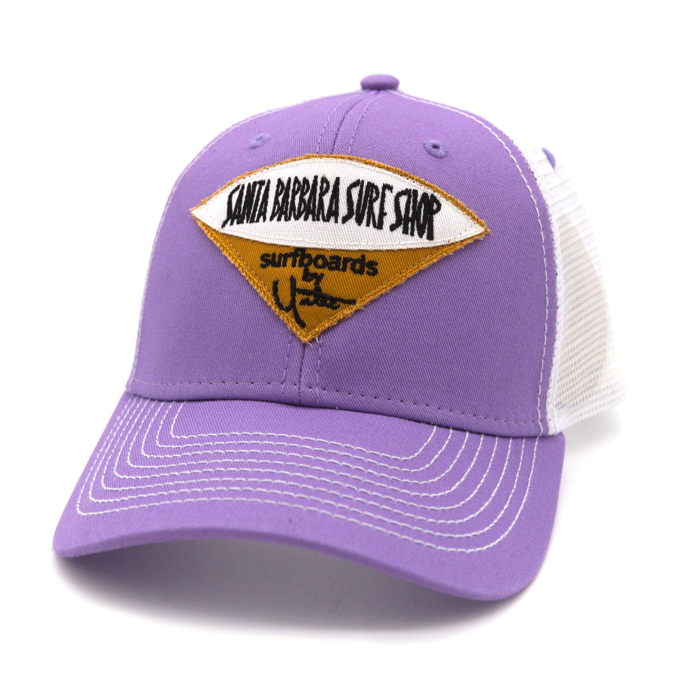 Santa Barbara Surf Shop Twill Patch Trucker Hat