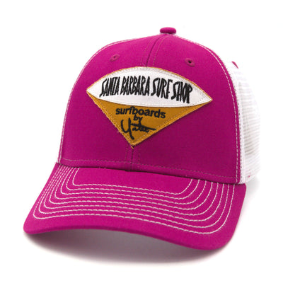 Santa Barbara Surf Shop Twill Patch Trucker Hat