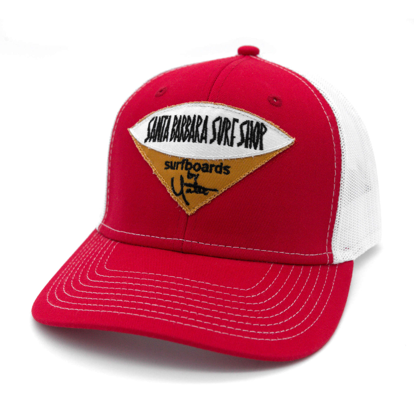 Santa Barbara Surf Shop Twill Patch Trucker Hat