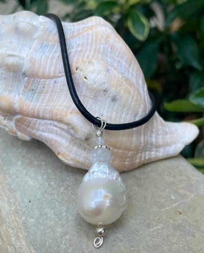 Ocean Baroque Pearl Necklace