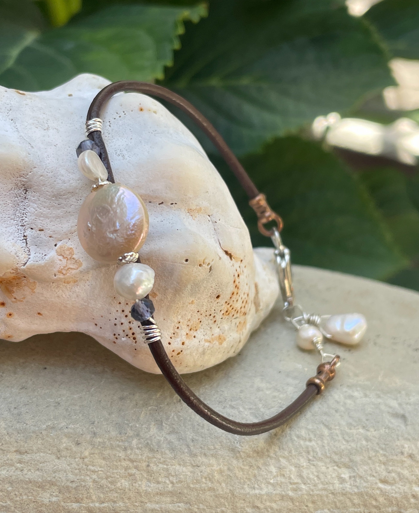 Coin Pearl Bracelet