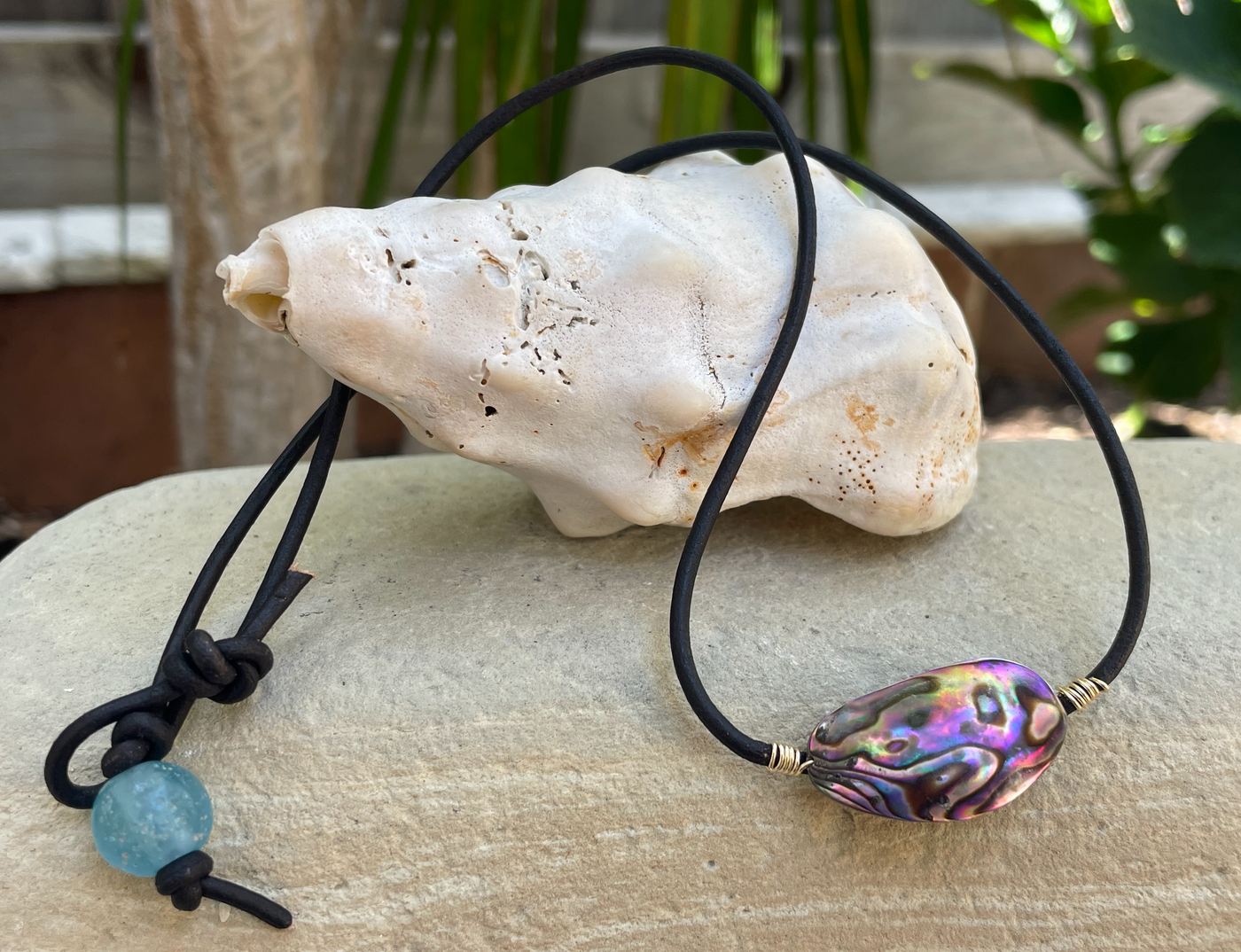 Abalone Reflection Necklace