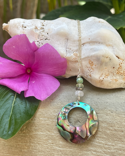 Abalone Surf Necklace