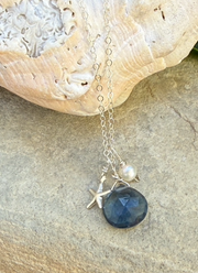 Starry Beach Night Walks Necklace
