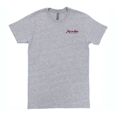 Surf N' Wear Script Short Sleeve T-Shirt - Heather Grey