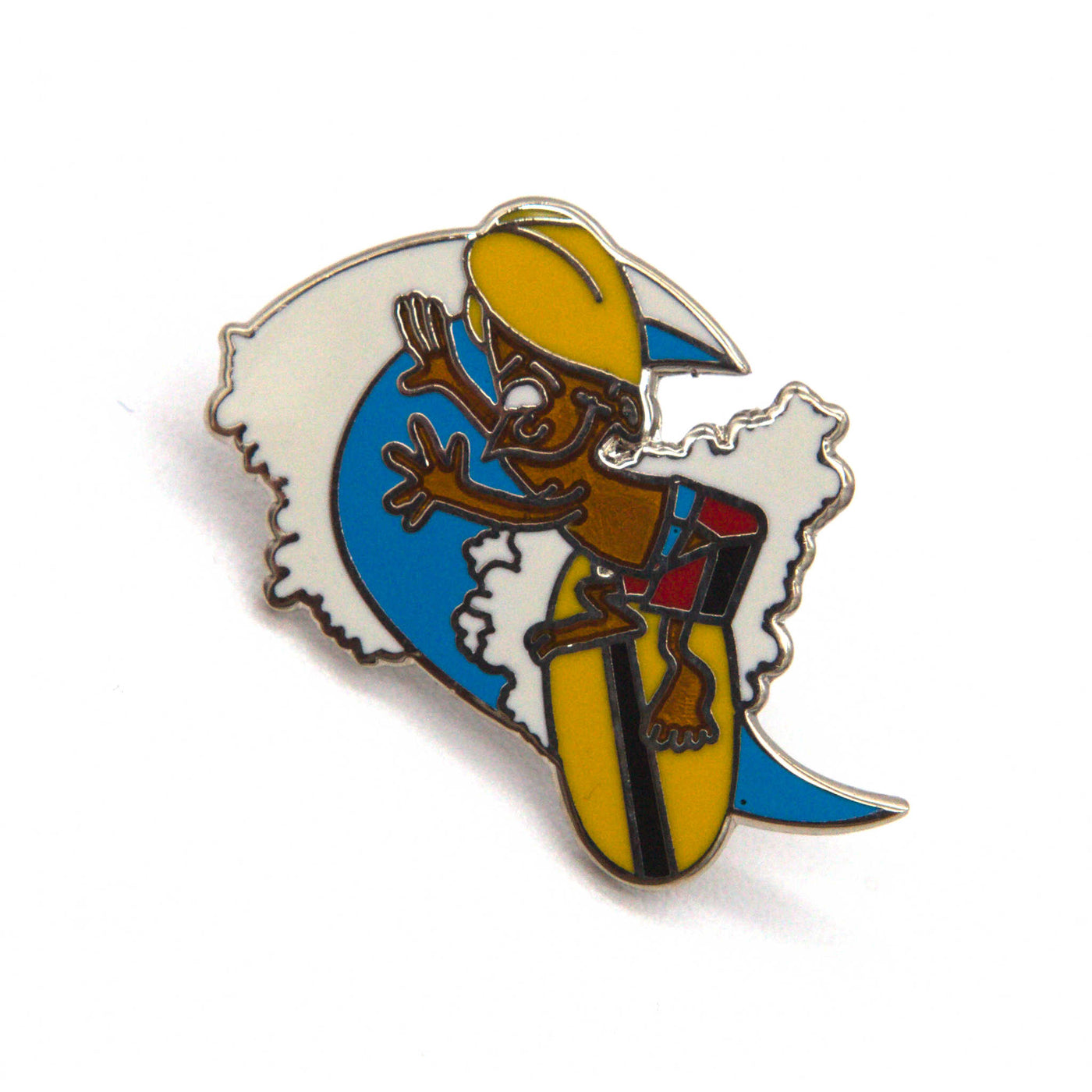 Classic Surf Brand Enamel Pins