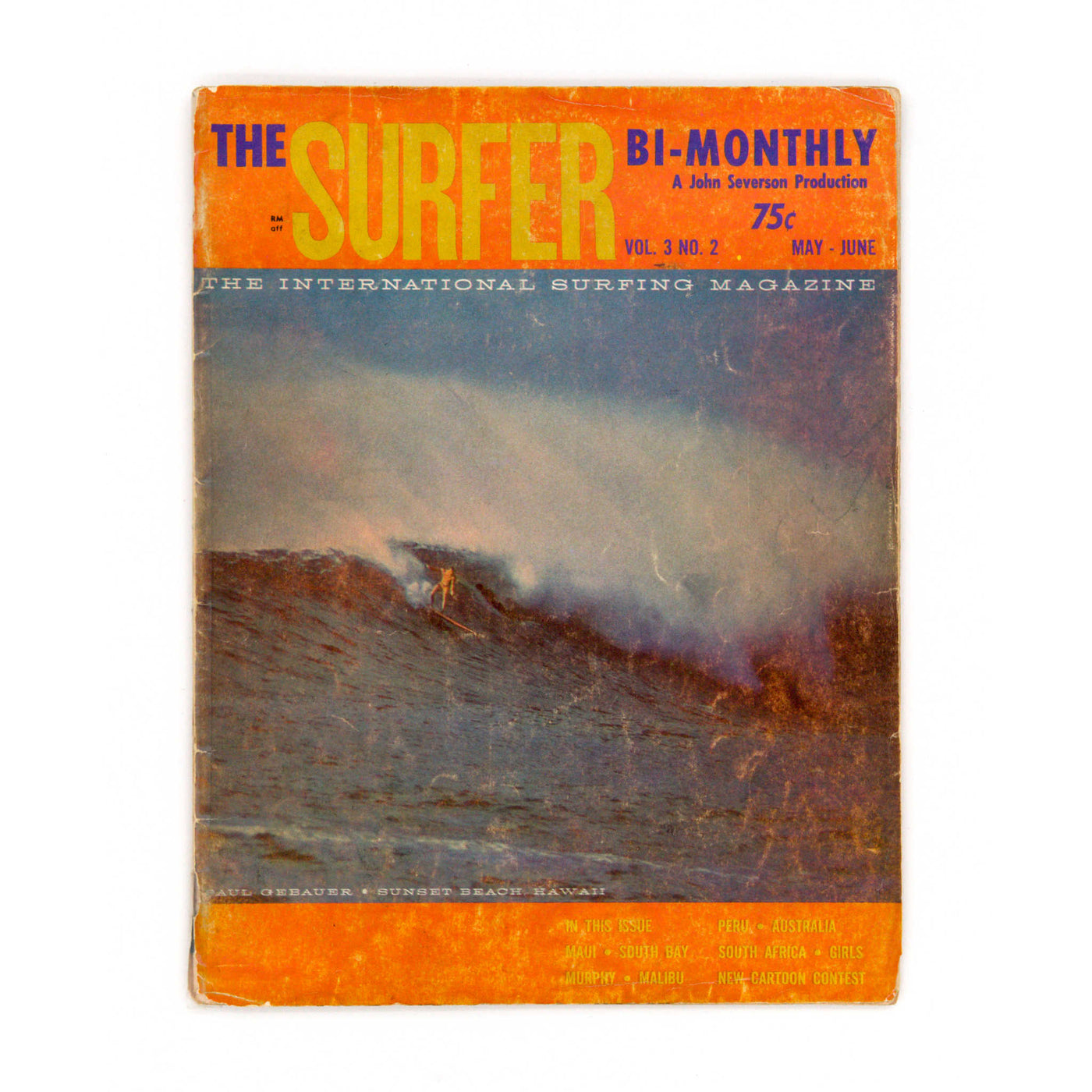 Surfer Mag Volume 3 #2 - 1962