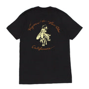 Vaqueros de las Olas Short Sleeve T-Shirt - Black / Rust