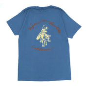 Vaqueros de las Olas Short Sleeve T-Shirt - Denim / Rust