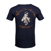 Vaqueros de las Olas Short Sleeve T-Shirt - Navy / Rust