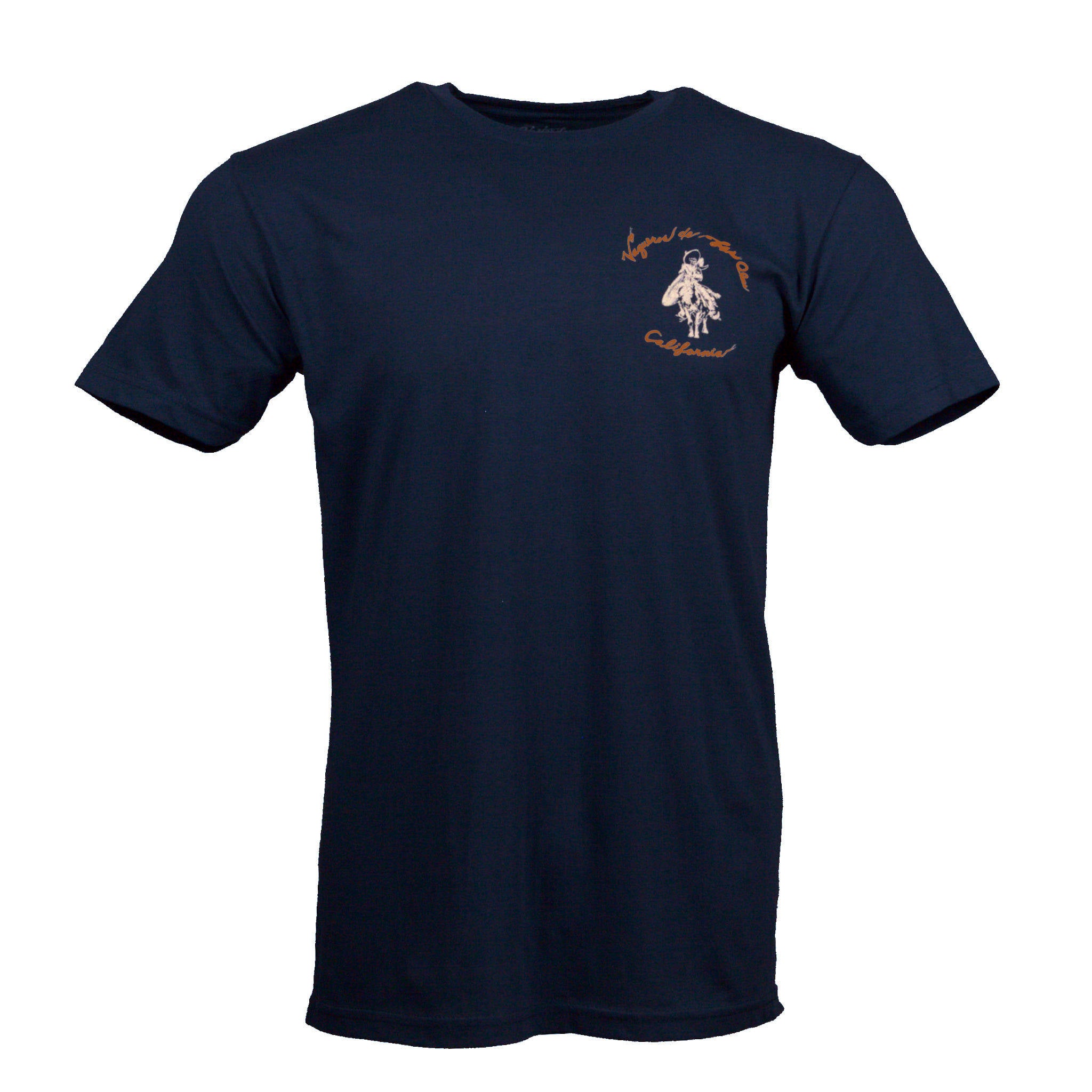 Vaqueros de las Olas Short Sleeve T-Shirt - Navy / Rust