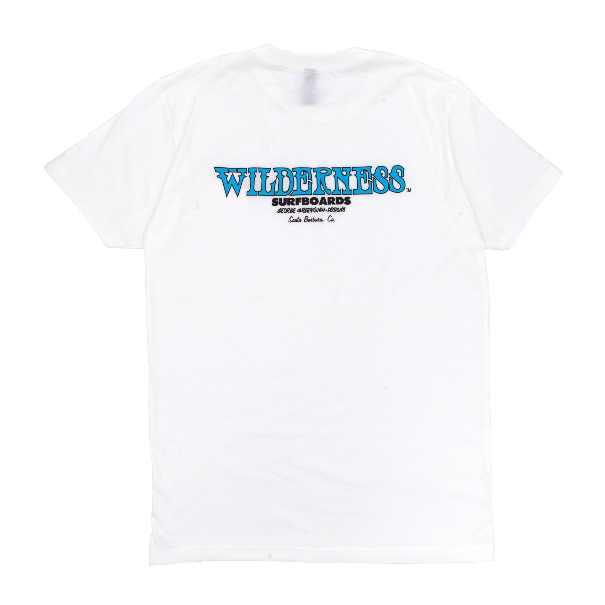 Wilderness by George Greenough Short Sleeve T-Shirt - Blue