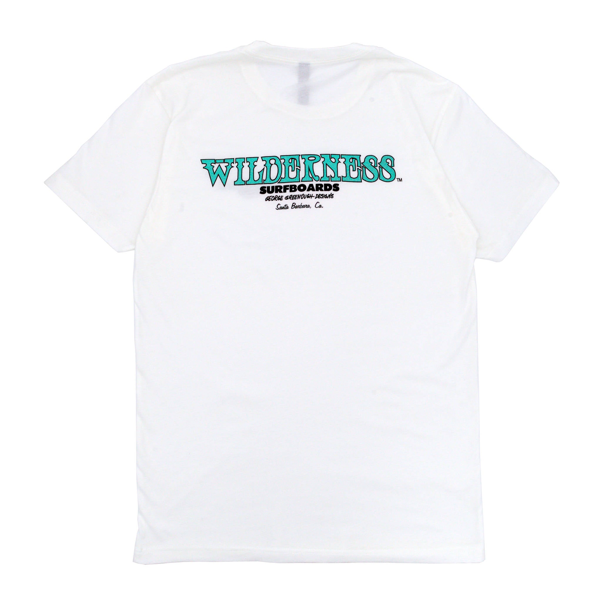 Wilderness by George Greenough Short Sleeve T-Shirt - Seafoam